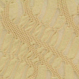 Jacquard Polyester Stretch Knit Fabric, 215 gsm, 152 cm — Orange — texture