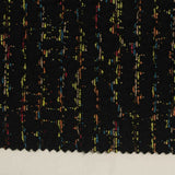 Black Flecks Jacquard, Polyester