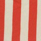 Red Stripe Jersey Knit, Cotton-Poly