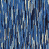 Blue Vertical-Stripe Jersey Knit, Cotton