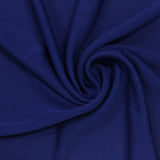 100% Viscose Interlock Knit Fabric, 220 gsm, 185 cm — Navy