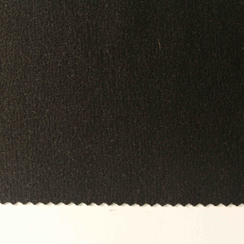 Viscose Nylon Stretch Knit Fabric, 200 gsm, 152 cm — Black