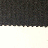 Viscose Nylon Stretch Knit Fabric, 260 gsm, 150 cm — Black — texture