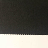 Viscose Nylon Stretch Knit Fabric, 260 gsm, 150 cm — Black