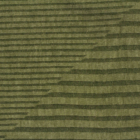 Olive Horizontal-Stripe Rib Knit, Polyester