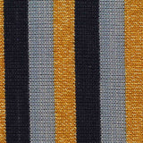 Dark Blue Vertical-Stripe Chunky Knit, Polyester — texture
