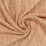 Dark Peach Marl Chunky Knit, Poly-Viscose