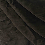 100% Polyester Satin Fabric, 90 gsm, 148 cm — Black