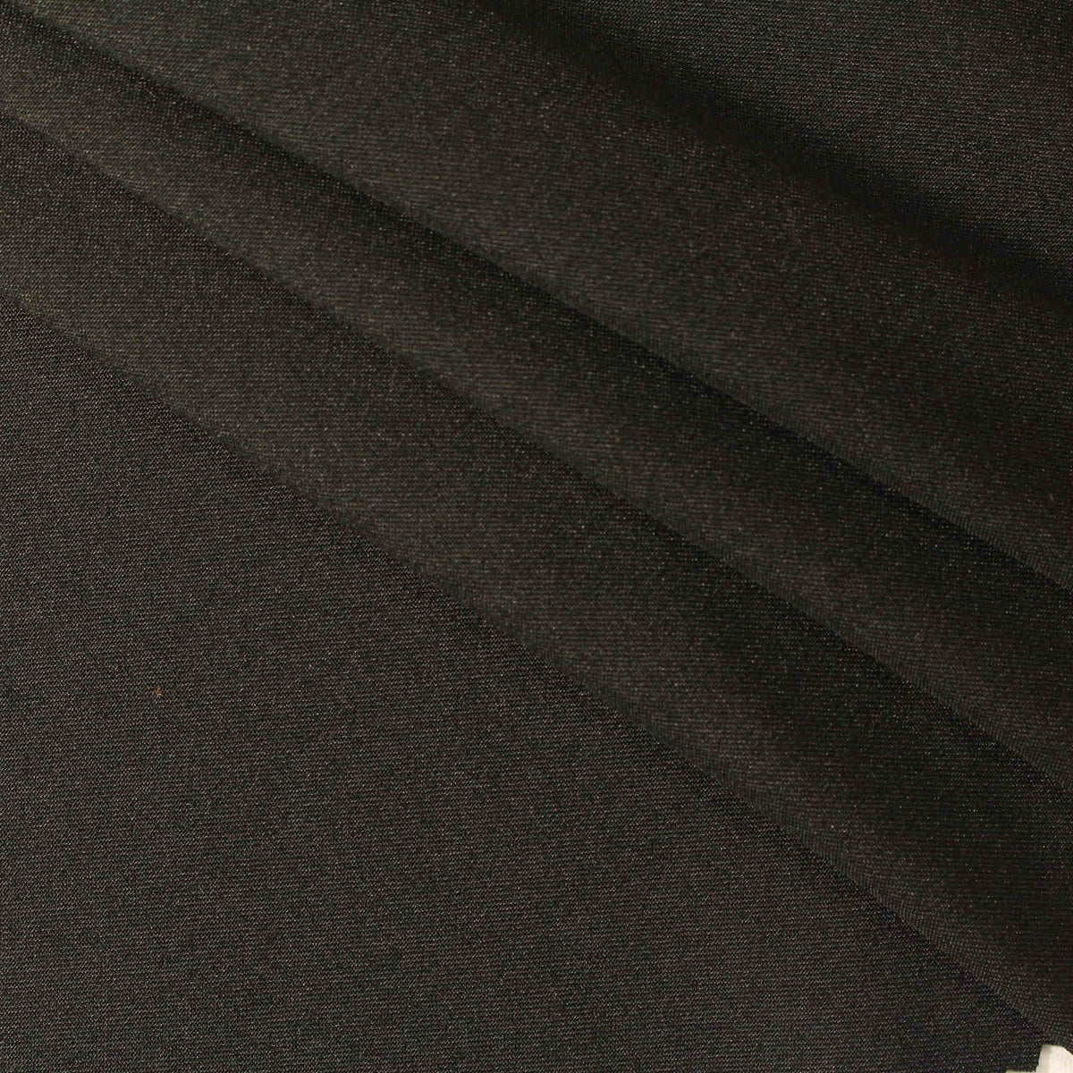 Polyester Viscose Woven Fabric, 190 gsm, 148 cm — Black