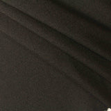 Polyester Viscose Woven Fabric, 190 gsm, 148 cm — Black