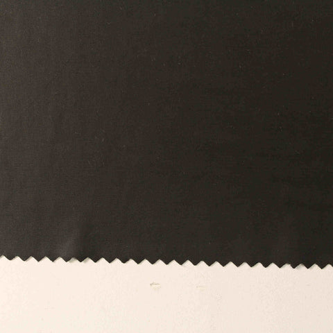 100% Polyester Jersey Knit Fabric, 170 gsm — Black