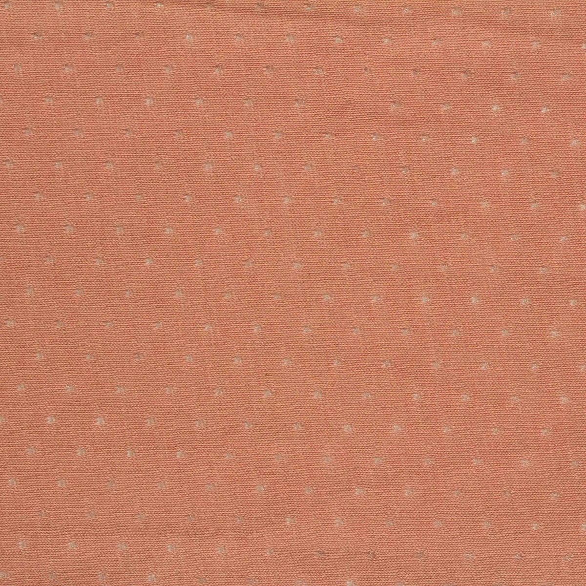 Red Dots Birdseye Knit, Poly-Cotton