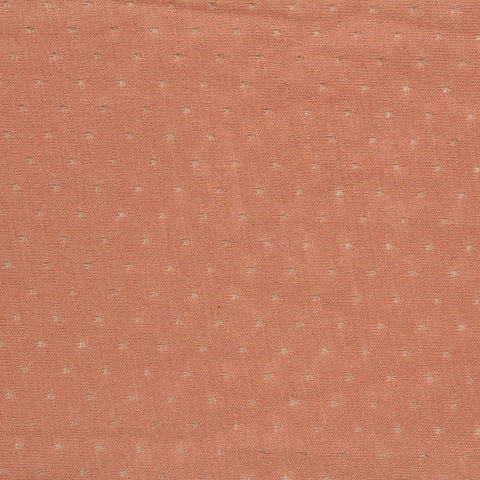 Red Dots Birdseye Knit, Poly-Cotton