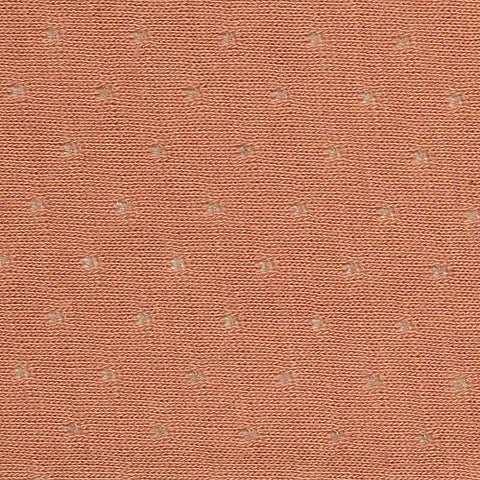 Red Dots Birdseye Knit, Poly-Cotton