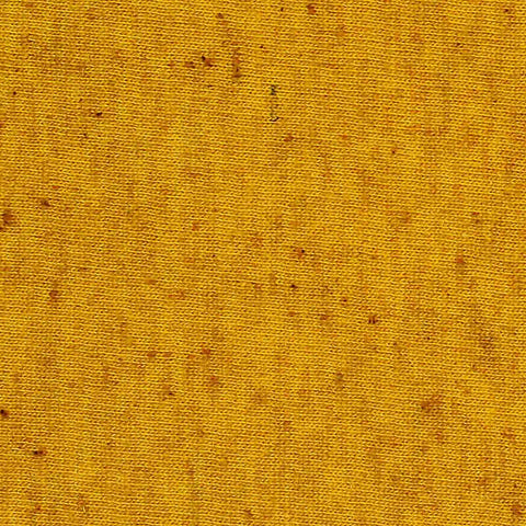 Gold Marl Jersey Knit, Cotton-Poly