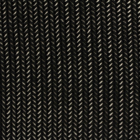 Black Herringbone Scuba Knit, Nylon-Spandex