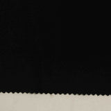Brushed Polyester Stretch Knit Fabric, 190 gsm, 175 cm — Black
