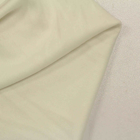 100% Polyester Interlock Knit Fabric, 145 gsm, 159 cm — Beige