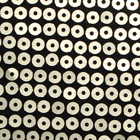 Khaki Dots Jersey Knit, Cotton