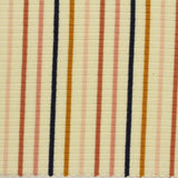 Dark Blue Vertical-Stripe Rib Knit, Viscose