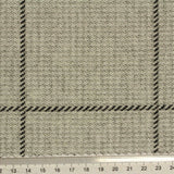 Dark Grey Check Jacquard, Poly-Cotton