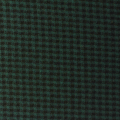 Dark Green Houndstooth Jacquard, Polyester, 280 gsm