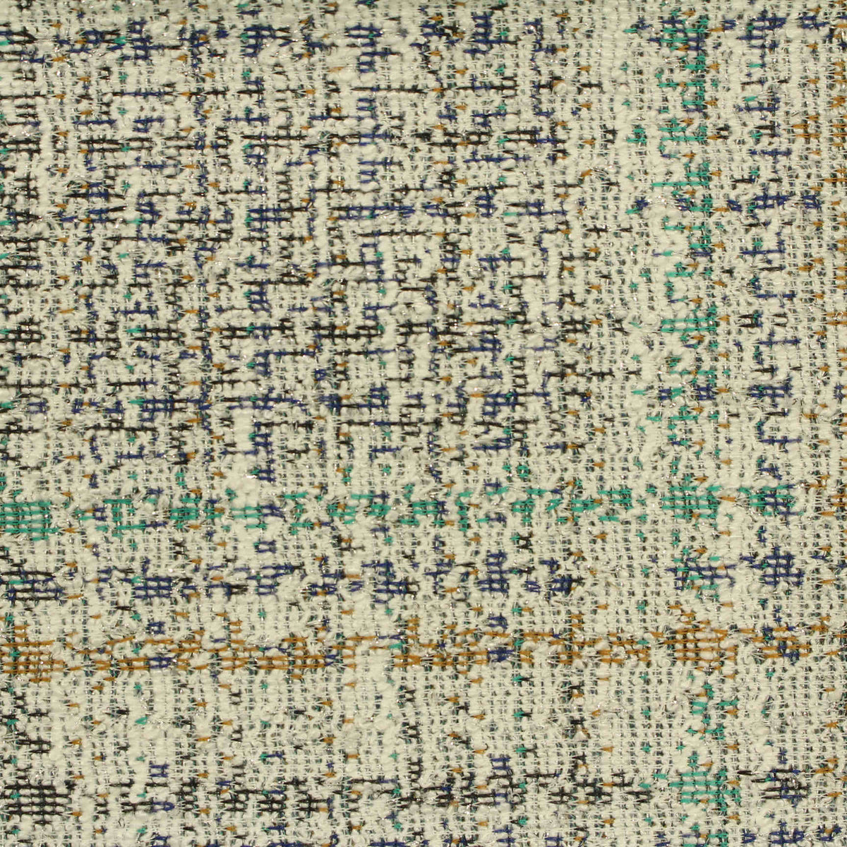 Cream Marl Bouclé, Poly-Viscose