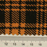 Black Plaid Jacquard, Polyester — texture