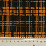 Black Plaid Jacquard, Polyester
