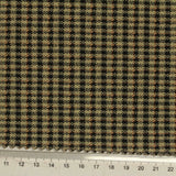 Black Houndstooth Jacquard, Poly-Viscose