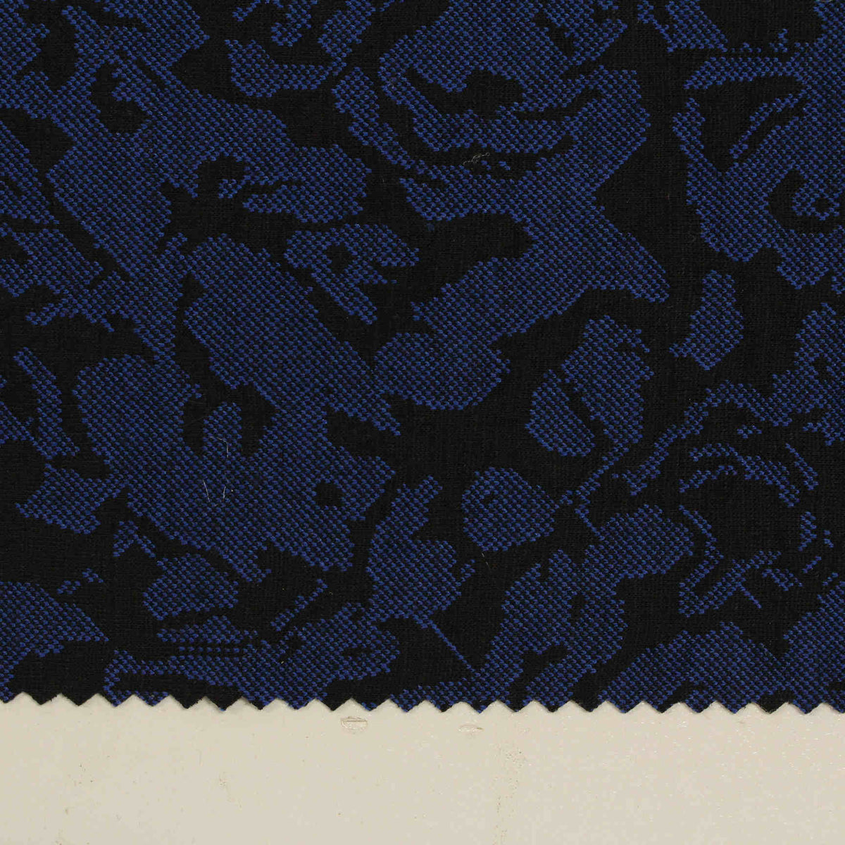Blue Abstract Jacquard, Polyester, 282 gsm