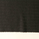 Polyester Viscose Stretch Rib Knit Fabric, 168 gsm — Black