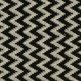 Black Zigzag Jacquard, Polyester — texture