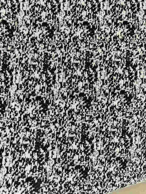 Black Abstract Jacquard, Polyester, 238 gsm