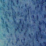 Blue Abstract Chunky Knit, Polyester — texture