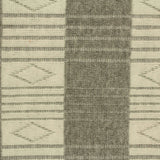 Off-White Geometric-Diamond Jacquard, Viscose-Poly