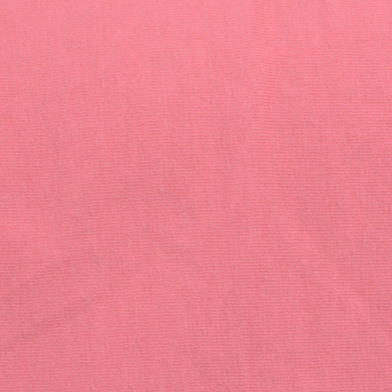 Polyester Cotton Stretch Jersey Knit Fabric, 172 gsm, 165 cm — Pink