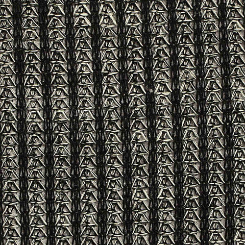 Polyester Metallic Waffle Knit Fabric, 150 gsm, 160 cm — Khaki