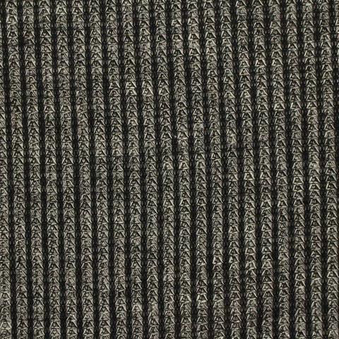Polyester Metallic Waffle Knit Fabric, 150 gsm, 160 cm — Khaki