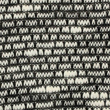 Black Textured Rib Knit, Polyester — texture