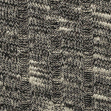 Light Grey Marl Rib Knit, Poly-Viscose — texture