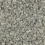 Black Marl Rib Knit, Poly-Viscose — texture