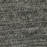 Dark Grey Marl Rib Knit, Polyester — texture