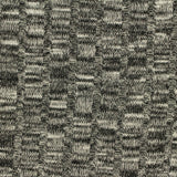 Black Marl Rib Knit, Poly-Viscose
