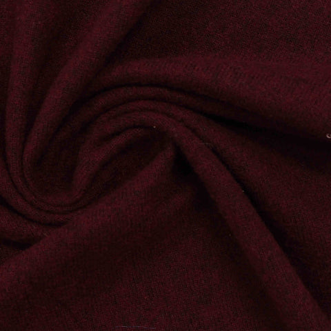 Polyester Stretch Jersey Knit Fabric, 240 gsm, 165 cm — Red
