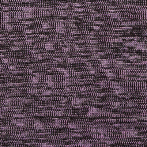 Purple Marl Jersey Knit, Polyester
