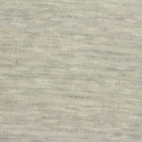 Light Grey Marl Jersey Knit, Polyester, 180 gsm, 150 cm