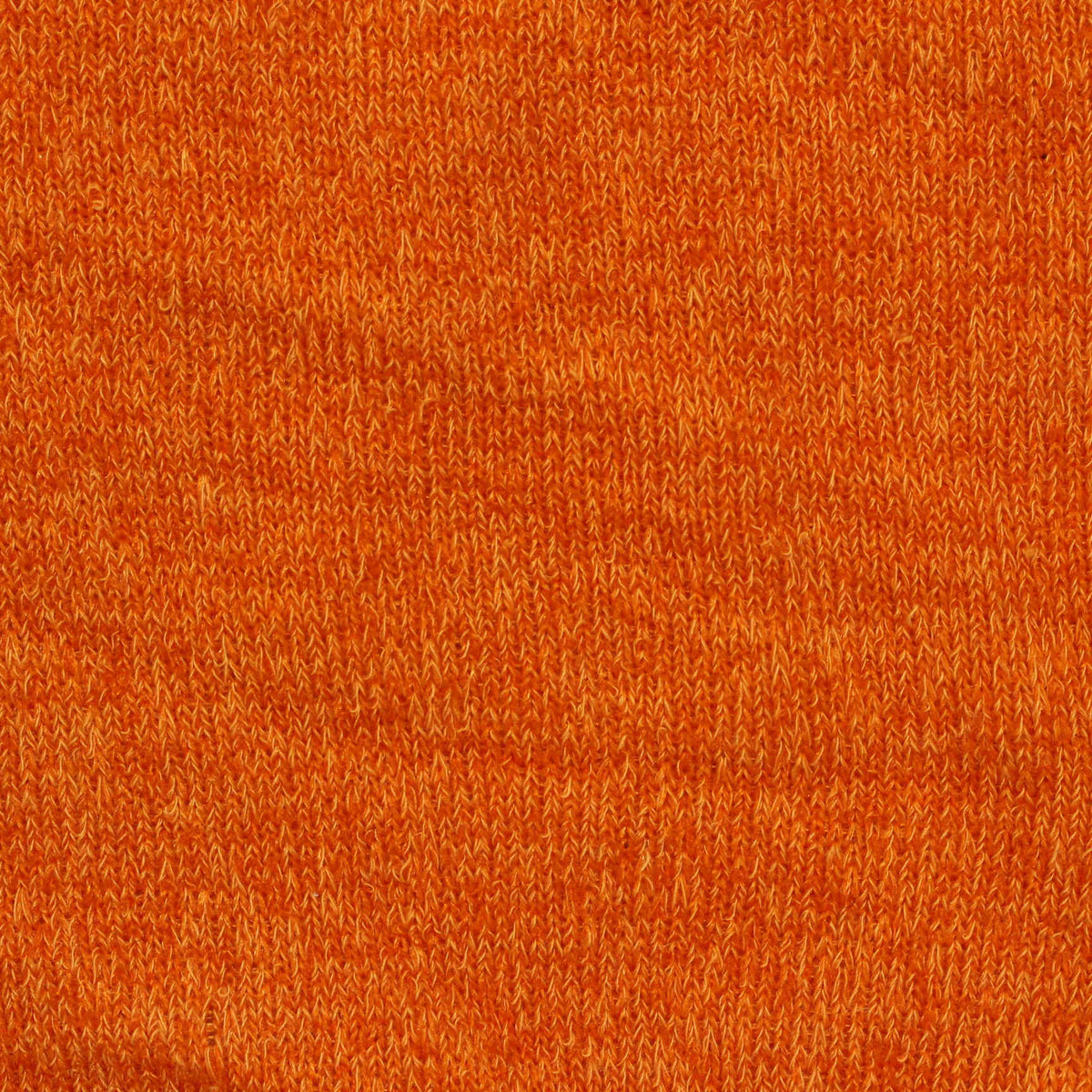 Orange Marl French Terry, Polyester, 250 gsm
