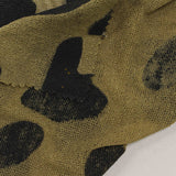 Black Camo Jersey Knit, Poly-Viscose