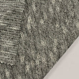 Black Marl Jersey Knit, Viscose-Poly